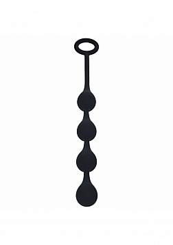 LEVELZ - Bolas anales de silicona Waterdrop - S - 20 mm - Negro